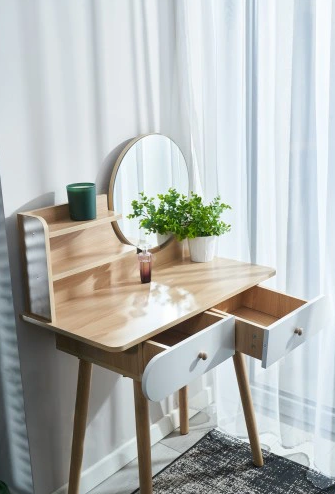 ArtJum Toaletný stolík SCANDI natural | CM-891937 – Obrázok 4