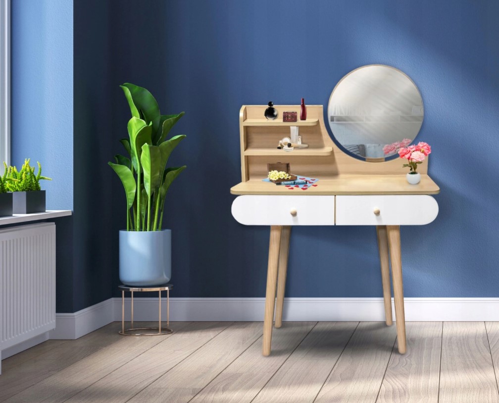 ArtJum Toaletný stolík SCANDI natural | CM-891937 – Obrázok 5