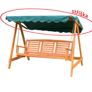 ArtRoja Strieška k hojdačke EDEN | zelená