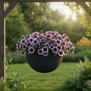 KETER Kvetináč Hanging GLOBE | grafit