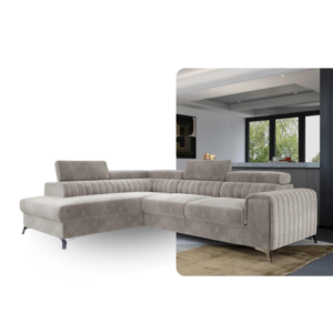 ArtElta Rohová sedacia súprava LAURENCE | ľavá Farba: Paros 02