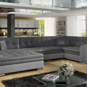 ArtElta Rohová sedacia súprava DAMARIO | ľavá Damario farba: Monolith 97/Monolith 84