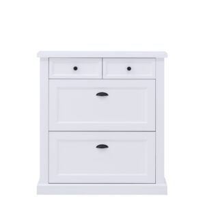 ArtAdrk Botník na topánky GALINEO P01 | biela