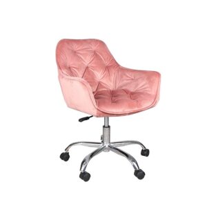 Signal Kancelárska stolička Q-190 VELVET Farba: Ružová