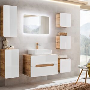 ArtCom Kúpeľňový komplet ARUBA White 60/3