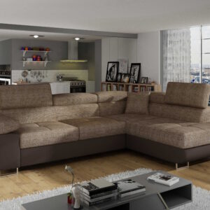 ArtElta Rohová sedacia súprava ANTON | pravá Farba: Berlin 03 / Soft 66