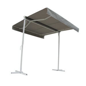 ArtRoja Voľne stojaca markíza P4512 | sivá 4x3m