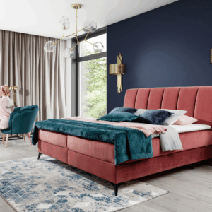 ArtElta Manželská posteľ ADERITO Boxspring | 160 x 200 cm Farba: Kronos 29/Kronos 29