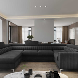 ArtElta Rohová sedacia súprava LOUIS U | ľavá LOUIS farba: Velvetmat 06