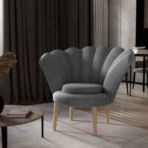 ArtElta Kreslo VIVIEN Farba VIVIEN: Monolith 84