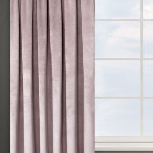 ArtFir Tieniaci záves ROSA P | púdrovoružová 140 x 270 cm