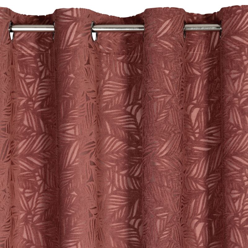 ArtFir Zatemňovací záves OCTAVIA K | tmavoružová 140 x 250 cm – Obrázok 4