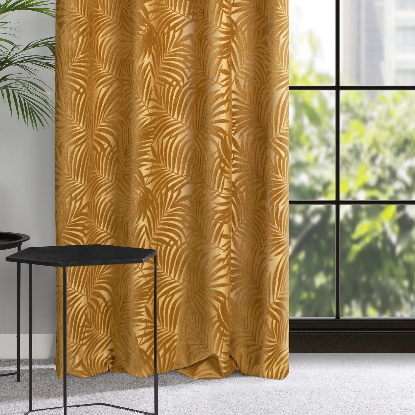 ArtFir Zatemňovací záves LIVIA K | medová 140 x 250 cm – Obrázok 5