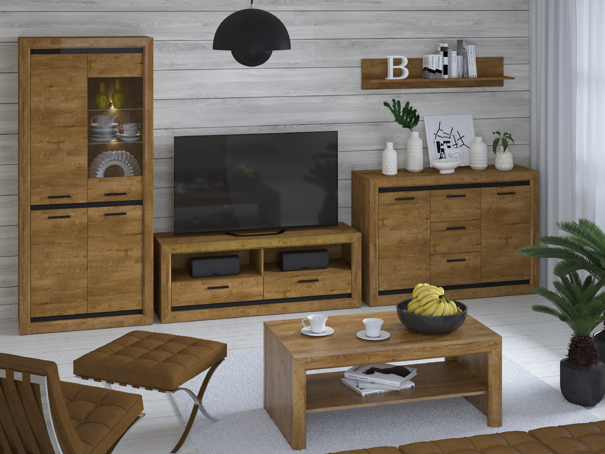 ArtMLM Vitrína BALCA 2601 s LED osvetlením – Obrázok 4