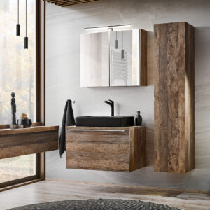 ArtCom Kúpeľňový komplet SANTA FE Oak 80/1