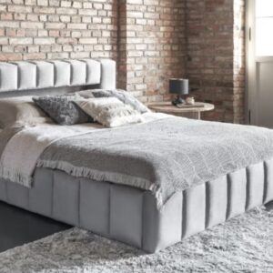 ArtElta Manželská posteľ LAMICA s osvetlením | 180 x 200 cm Farba: Monolith  84