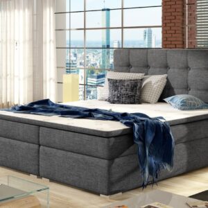 ArtElta Manželská posteľ INEZ Boxspring | 160 x 200 cm Farba: Sawana 05