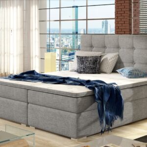 ArtElta Manželská posteľ INEZ Boxspring | 180 x 200 cm Farba: Sawana 21