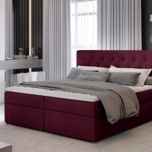 ArtElta Manželská posteľ LOREE Boxspring | 140 x 200 cm Farba: Mat Velvet 68