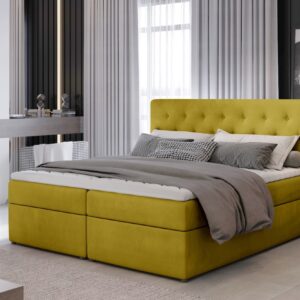 ArtElta Manželská posteľ LOREE Boxspring | 180 x 200 cm Farba: Monolith 48