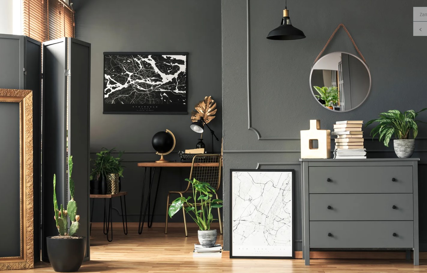 ArtPodlas Zrkadlo TUTUM KLMH-0410S-1 | sivá 40 cm – Obrázok 4