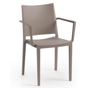 ArtRoja Záhradná stolička MOSK ARMCHAIR Farba: Taupe