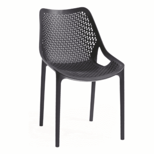 ArtRoja Záhradná stolička BILROS Farba: Čierna