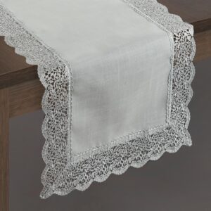 ArtFir Behúň BELLA 2 | strieborná 40 x 180 cm