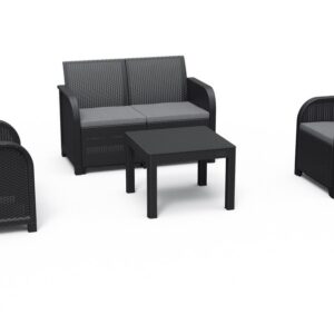 KETER Záhradný set ALISON | grafit