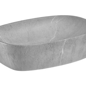 ArtCom Keramické umývadlo ANNA MH1 | sivá 50 cm