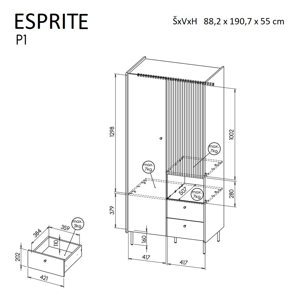 Dolmar Spálňa ESPRITE – Obrázok 12
