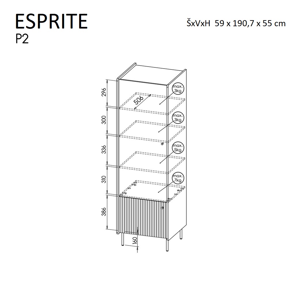 Dolmar Spálňa ESPRITE – Obrázok 13