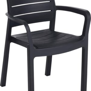 KETER Záhradná stolička TIARA | grafit