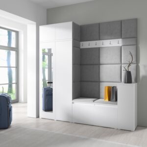 ArtPK Predsieň AMY 26 | biela so zrkadlom farebné prevedenie: Trinity 14