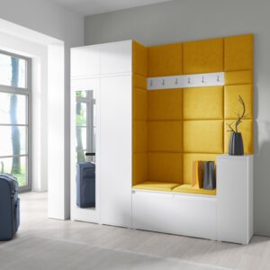 ArtPK Predsieň AMY 26 | biela so zrkadlom farebné prevedenie: Trinity 26