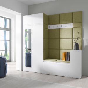 ArtPK Predsieň AMY 26 | biela so zrkadlom farebné prevedenie: Trinity 27