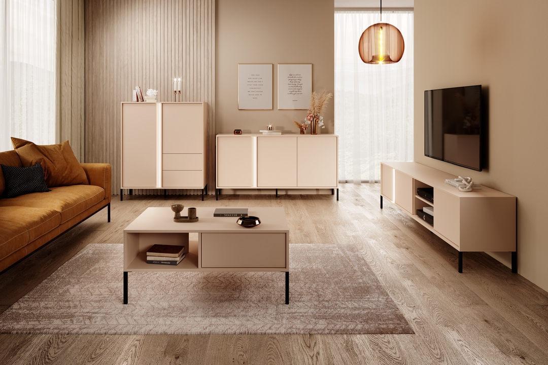 ArtLas Komoda DUST 103 2D1S – Obrázok 2