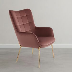 Halmar Kreslo CASELO 2 Farba: Ružová