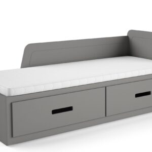 Dolmar Posteľ MAYA | 80 x 200 cm Farba: antracit