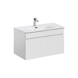 ArtCom Kúpeľňová skrinka s umývadlom ICONIC White U80/1 | 80 cm