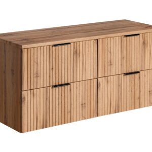 ArtCom Kúpeľňová skrinka s doskou ADEL Oak D120/1 | 120 cm