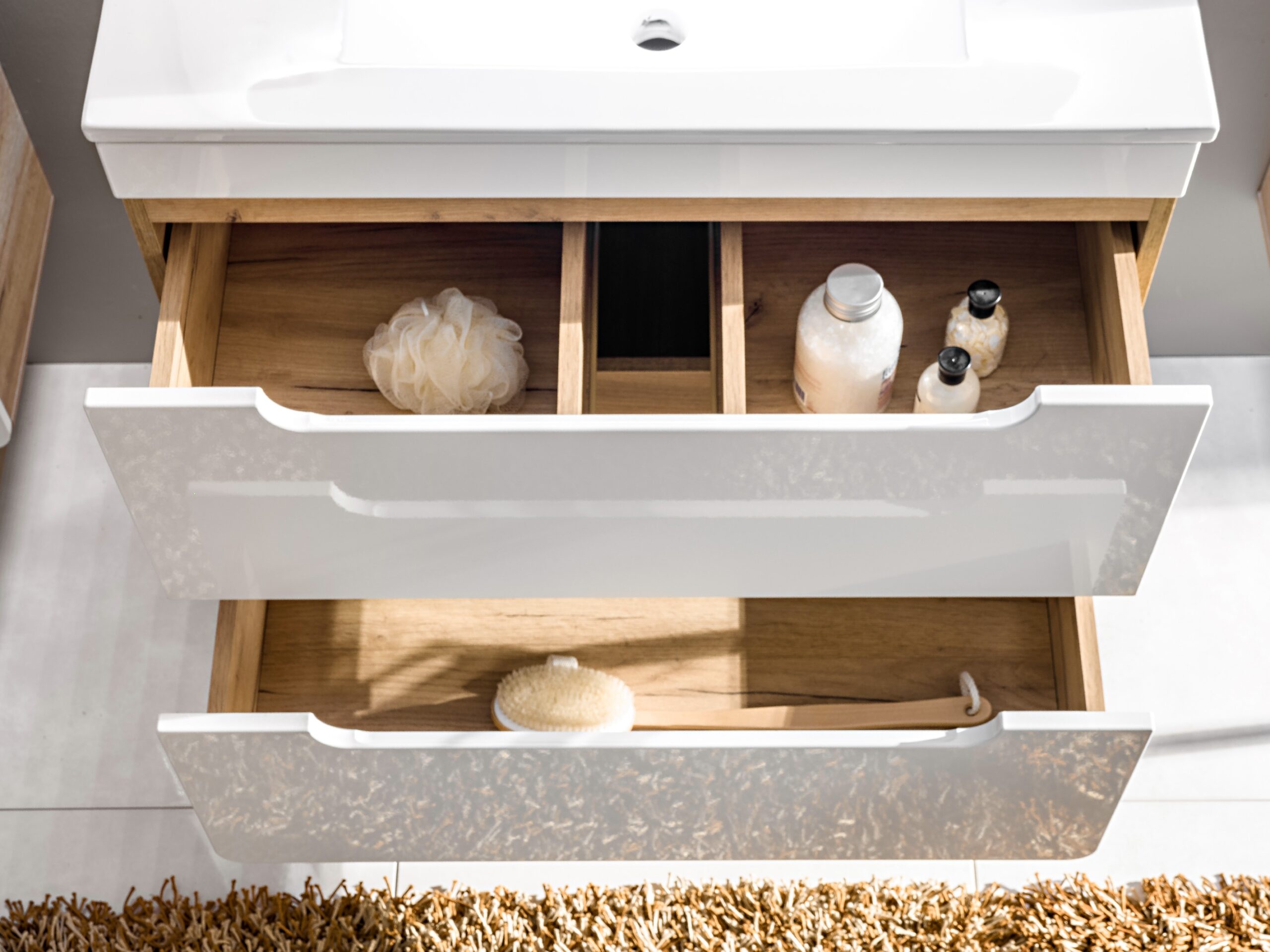 ArtCom Skrinka pod umývadlo ARUBA White 826 | 40 cm – Obrázok 15