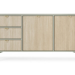 ArtPS Komoda TIMBER KSZ158 | béžová/zelená