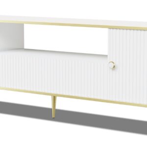 ARTBm Tv stolík PETRA | biela