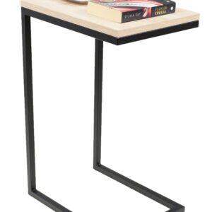 ArtAdrk Príručný stolík SPARK | čierne nohy Farba: dub sonoma