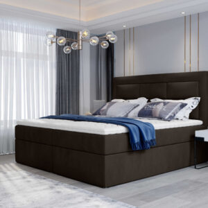 ArtElta Manželská posteľ VIVRE Boxspring | 180 x 200 cm Farba VIVRE: Monolith 29