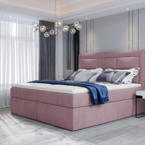 ArtElta Manželská posteľ VIVRE Boxspring | 180 x 200 cm Farba VIVRE: Matt Velvet 63