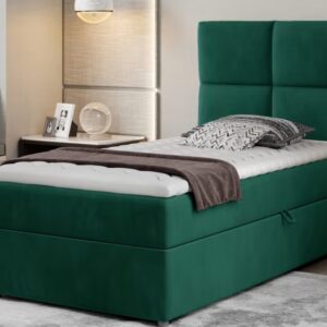 ArtElta Čalúnená jednolôžková posteľ RIVIA | 90 x 200 cm Farba: Monolith 37