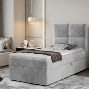ArtElta Čalúnená jednolôžková posteľ RIVIA | 90 x 200 cm Farba: Paros 05
