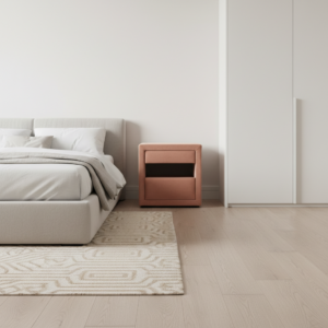 Signal Nočný stolík ET-003 Farba: Staroružová / Bluvel 52